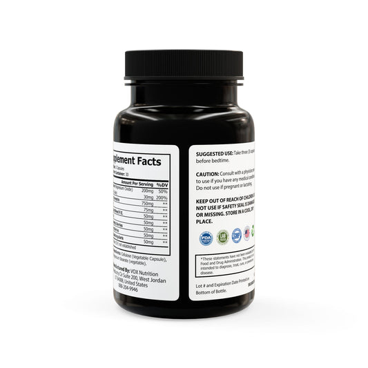 ANABØLIX Magnesium Zinc — Relentless Recovery Supplement (90 Capsules)