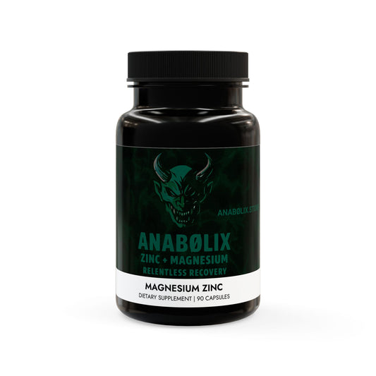 ANABØLIX Magnesium Zinc — Relentless Recovery Supplement (90 Capsules)